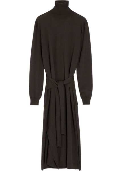 Rochii casual LEMAIRE Trompe Loeil Midi Dress BROWN Femei (BM 19668230) 1