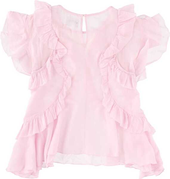 Bluze ISABEL MARANT ETOILE Top Nalou PINK Femei (BM 19668242) 2