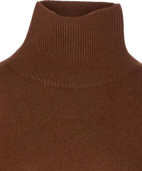 Pulovere casual LOULOU DE SAISON Luke Shirt BROWN Femei (BM 19668263) 3