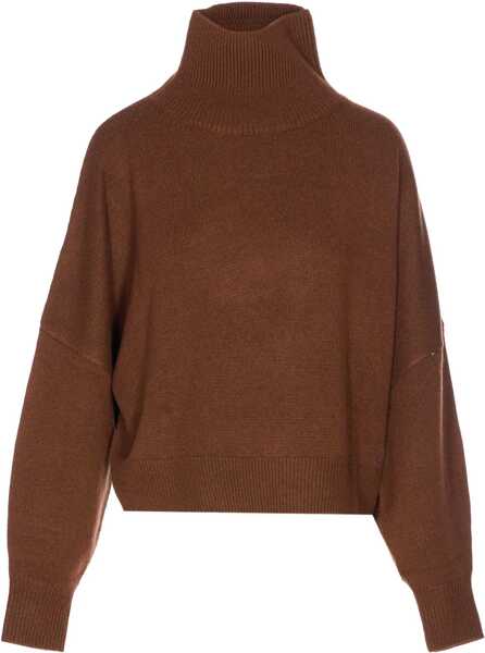 Pulovere casual LOULOU DE SAISON Luke Shirt BROWN Femei (BM 19668263) 1