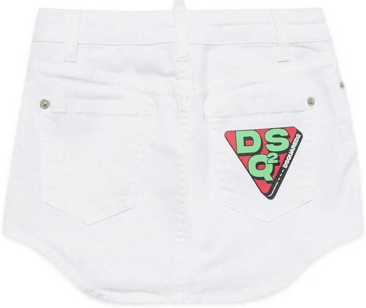 Fuste casual DSQUARED2 Skirt WHITE Fete (BM 19668296) 2