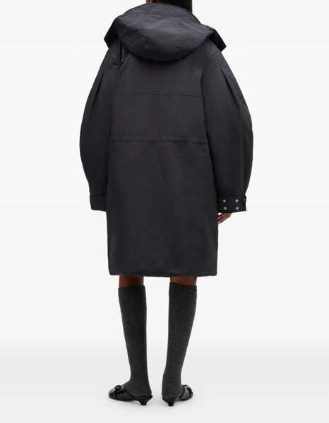 Geci Parka Ganni Parka With Logo CHARCOAL Femei (BM 19668302) 3