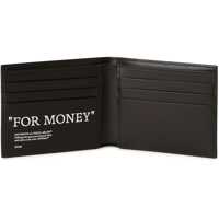 Portofele pentru Barbati - Portofele Off-White Leather Wallet BLACK Barbati (BM 19668467) - B-mall.ro