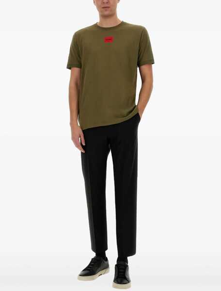 Tricouri Hugo Boss T-Shirt Diragolino 212 GREEN Barbati (BM 19670426) 2