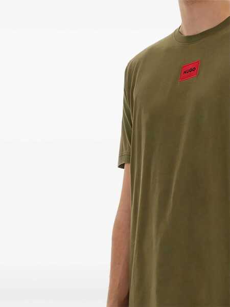 Tricouri Hugo Boss T-Shirt Diragolino 212 GREEN Barbati (BM 19670426) 3