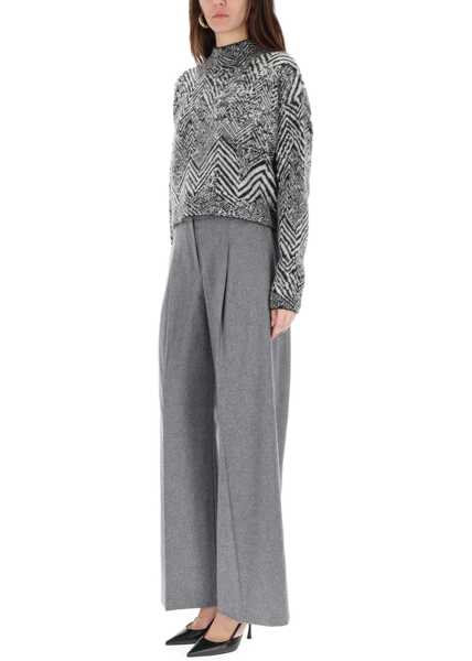 Pulovere casual Hugo Boss Jersey Faclina GREY Femei (BM 19670447) 2