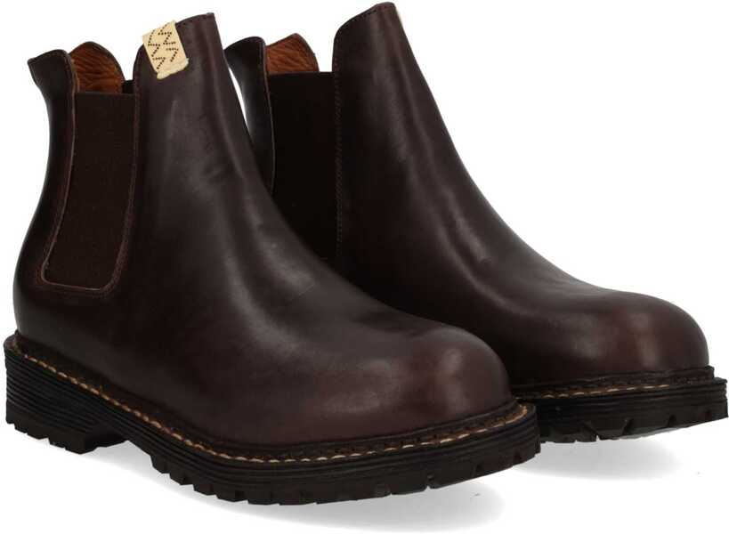 Ghete VISVIM Leather Boot BROWN Barbati (BM 19670492) 2