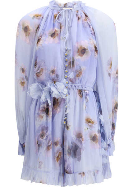Rochii ZIMMERMANN Hypnotic Playsuit LILAC POPPY Femei (BM 19670882) 1