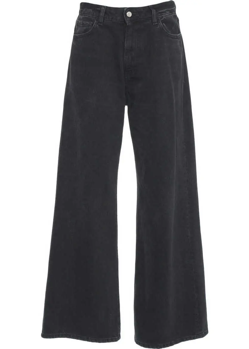 Blugi evazati Icon Denim Wide leg jeans Bea Black Femei (BM 19670885) 2