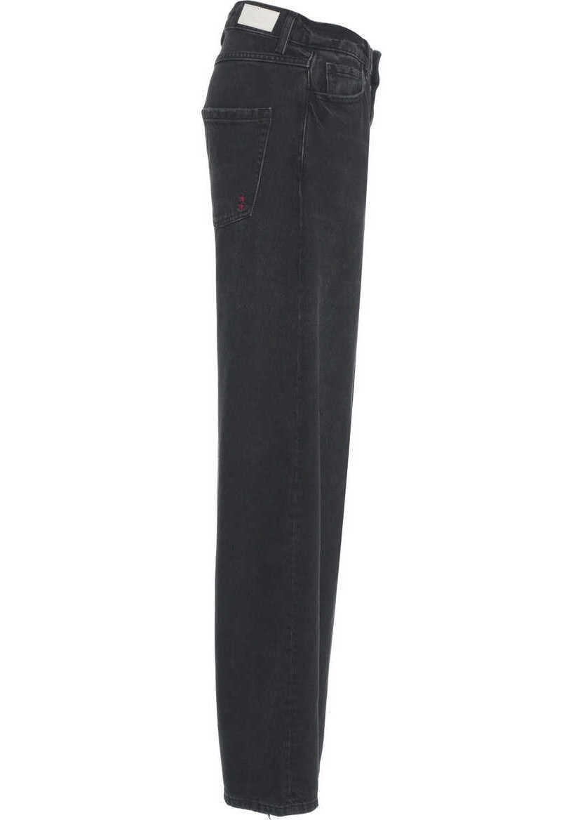 Blugi evazati Icon Denim Wide leg jeans Bea Black Femei (BM 19670885) 3