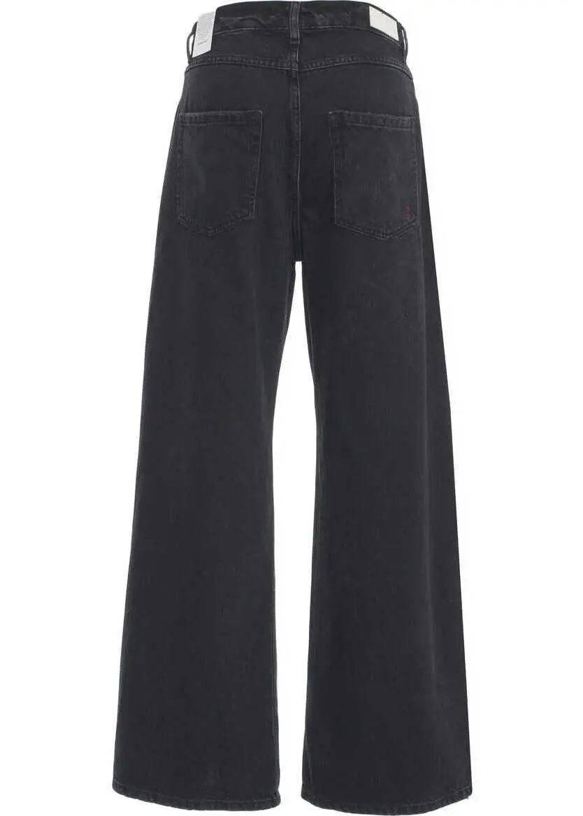 Blugi evazati Icon Denim Wide leg jeans Bea Black Femei (BM 19670885) 4