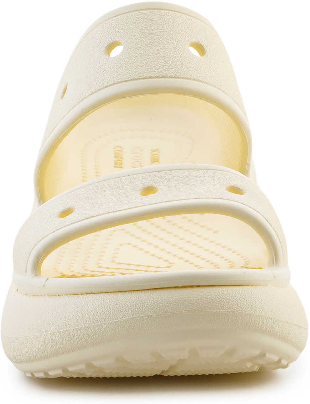 Slapi Crocs Classic Crush Sandal Buttercream N/A Femei (BM 19670888) 2