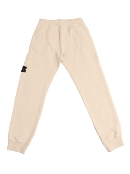 Pantaloni de trening Stone Island SWEATPANTS Beige Baieti (BM 19676130) 2