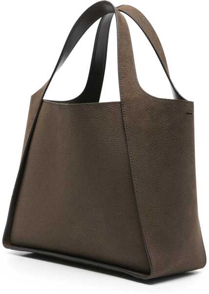Genti de mana Stella McCartney Tote Bag In Alter Suede BROWN Femei (BM 19676189) 3