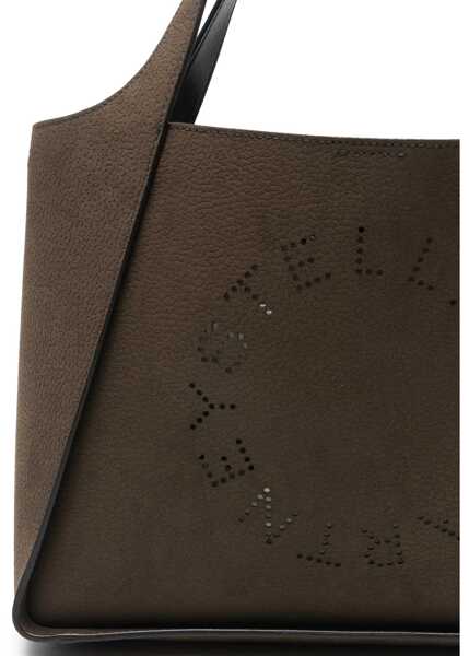 Genti de mana Stella McCartney Tote Bag In Alter Suede BROWN Femei (BM 19676189) 4