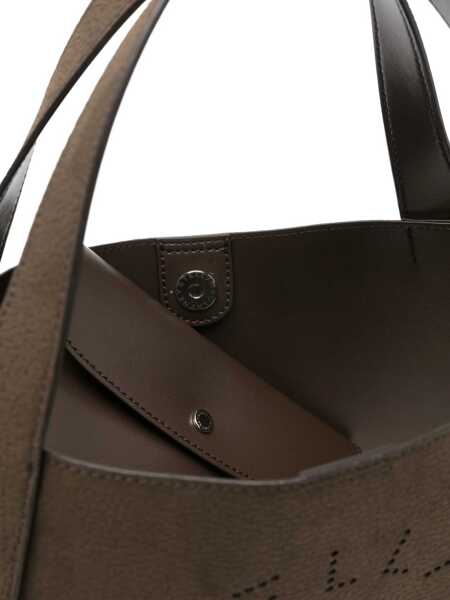 Genti de mana Stella McCartney Tote Bag In Alter Suede BROWN Femei (BM 19676189) 5