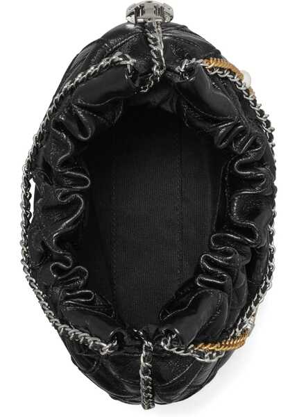 Genti tip postas Tory Burch Fleming Mini Bag With Drawstring BLACK Femei (BM 19676192) 3