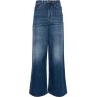 Blugi Wide-Leg Denim Jeans Femei