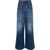 Chloe Wide-Leg Denim Jeans BLUE