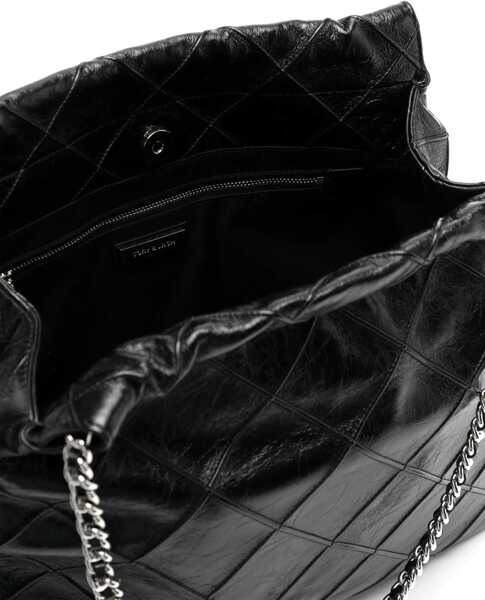 Genti de umar Tory Burch Fleming Hobo Bag With Aged Effect BLACK Femei (BM 19676234) 5