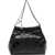 Tory Burch Fleming Hobo Bag With Aged Effect BLACK