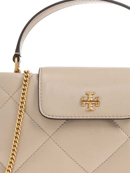 Genti de mana Tory Burch Kira Diamond Quilt Bag BEIGE Femei (BM 19676237) 5