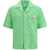 Casablanca Diamond monogram print short-sleeve Shirt GREEN