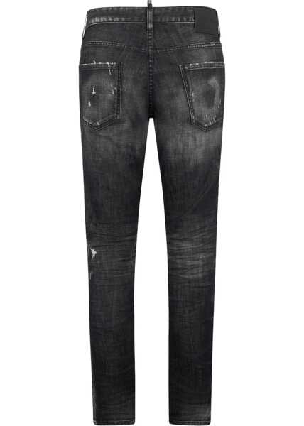 Blugi DSQUARED2 Teddy Wash Jeans BLACK Barbati (BM 19676270) 2