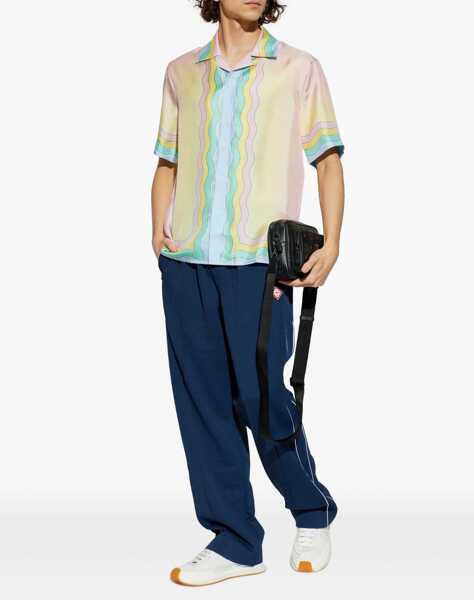 Tricouri Polo Casablanca All-over monogram jacquard pattern polo Shirt FOR THE LOVE OF DANCE Barbati (BM 19676288) 2