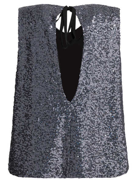Bluze Semper Sequined A-line top Grey Femei (BM 19676316) 2