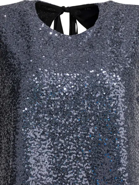 Bluze Semper Sequined A-line top Grey Femei (BM 19676316) 3