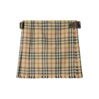 Fuste casual Wool "Check" mini kilt Femei
