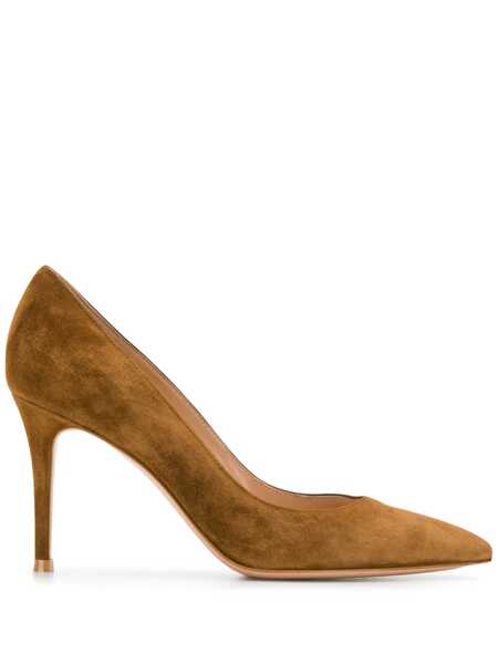 Pantofi cu toc Gianvito Rossi Gianvito 85 mm pumps Brown Femei (BM 19676346) 1