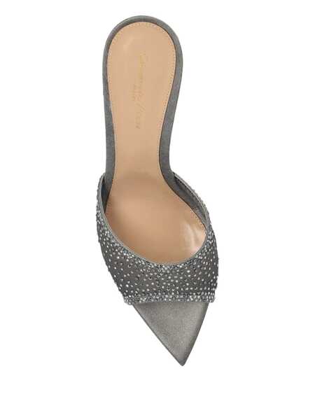 Sandale Gianvito Rossi Rania Mule 85 mm Mules Grey Femei (BM 19676349) 2