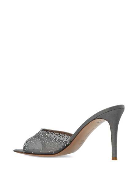 Sandale Gianvito Rossi Rania Mule 85 mm Mules Grey Femei (BM 19676349) 3