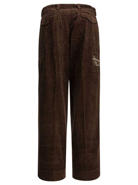 Pantaloni casual HUMAN MADE Corduroy pants Brown Barbati (BM 19676367) 2