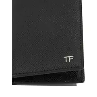 Portofele pentru Barbati - Portofele Tom Ford Small grain leather folding card holder Black Barbati (BM 19676409) - B-mall.ro