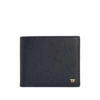 Portofele Small grain leather bifold wallet Barbati