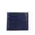 Tom Ford Crocodile print leather wallet Blue