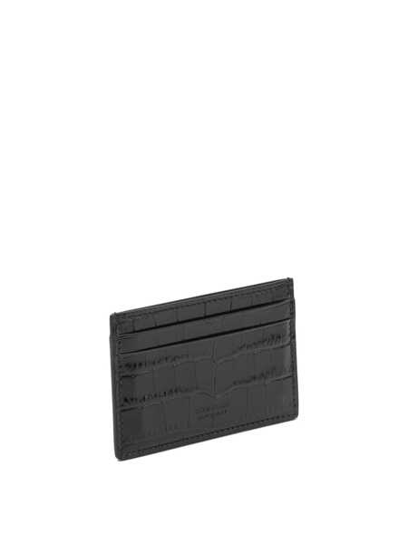 Portofele Tom Ford Exotic Line Card Holder Black Barbati (BM 19676427) 2