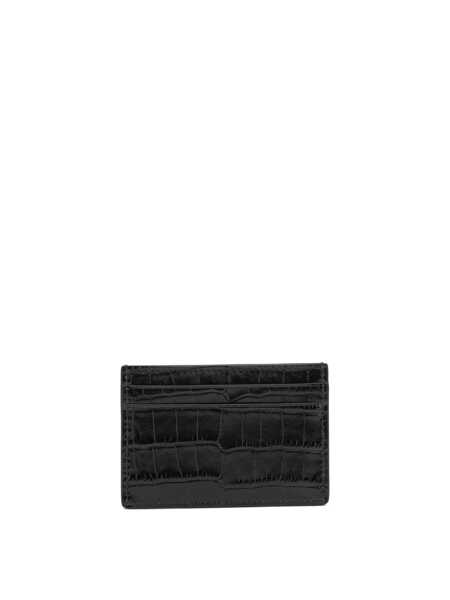 Portofele Tom Ford Exotic Line Card Holder Black Barbati (BM 19676427) 3