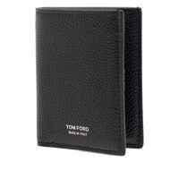 Portofele pentru Barbati - Portofele Tom Ford Grain leather folding card holder Black Barbati (BM 19676430) - B-mall.ro