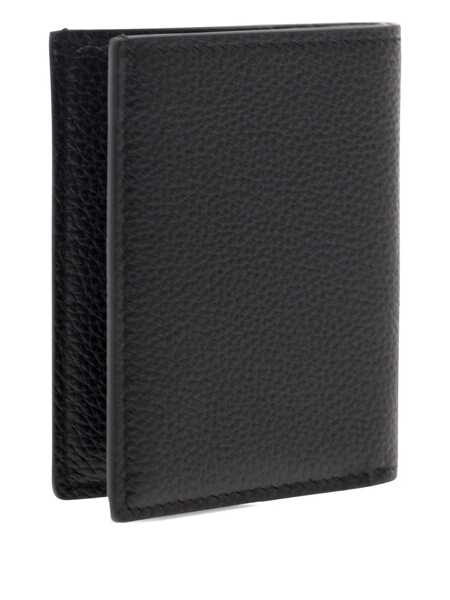Portofele Tom Ford Grain leather folding card holder Black Barbati (BM 19676430) 5