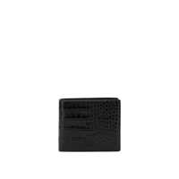 Portofele Crocodile print leather wallet Barbati