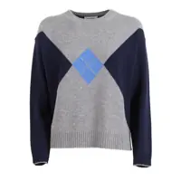 Pulovere BOXING FIT CREW NECK SWEATER WITH INLAY Femei
