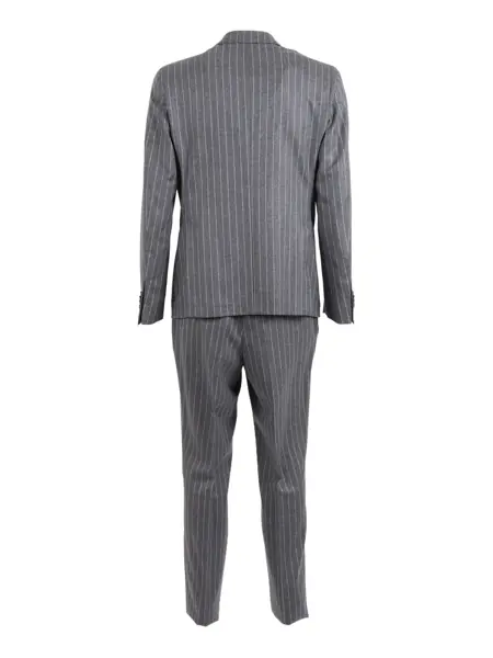 Paltoane Lbm 1911 Lubiam Suit Gray Barbati (BM 19680315) 2