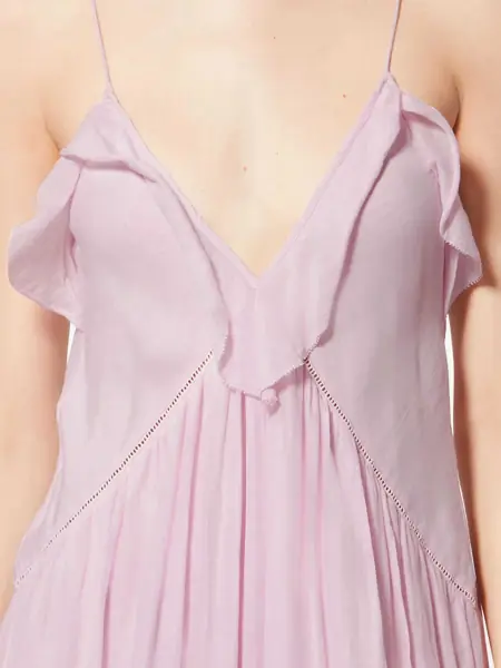 Rochii casual ISABEL MARANT ETOILE Vasma Dress PINK Femei (BM 19680344) 5