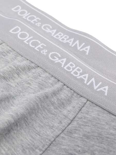 Lenjerie intima Dolce & Gabbana Bi-Pack Boxer Regular GREY Barbati (BM 19680350) 4