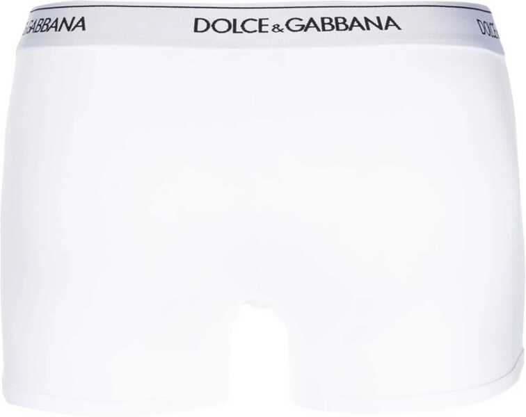 Lenjerie intima Dolce & Gabbana Bi-Pack Boxer Regular WHITE Barbati (BM 19680404) 3