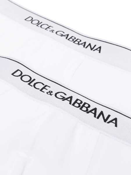 Lenjerie intima Dolce & Gabbana Bi-Pack Boxer Regular WHITE Barbati (BM 19680404) 4